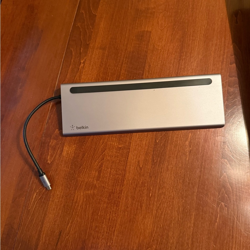 Belkin Gray USB-C 11-in-1 Multiport Dock